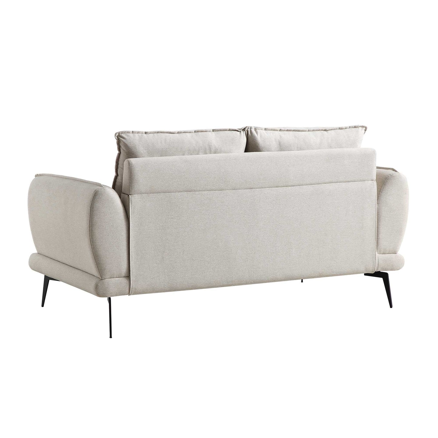 Obriel Oatmeal Fabric Sofa, 2-Seater