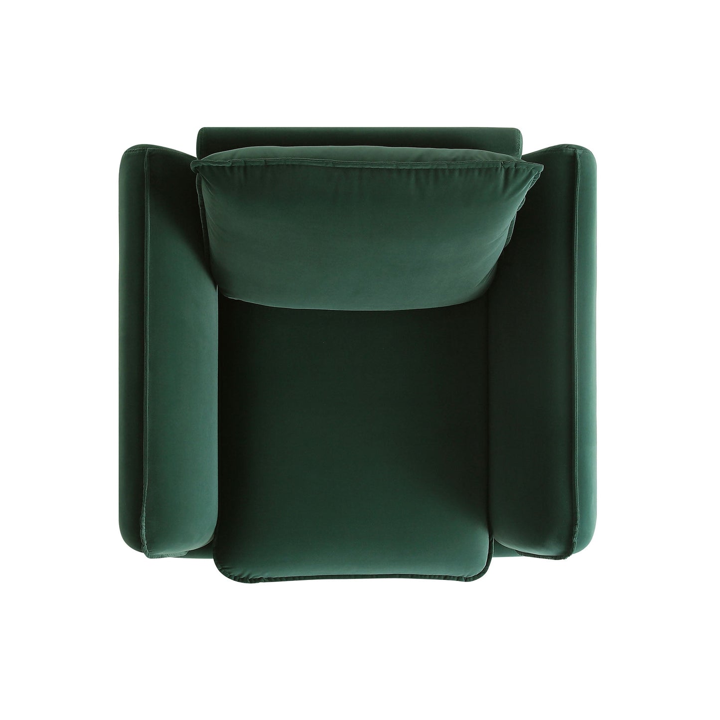 Obriel Forest Green Velvet Armchair