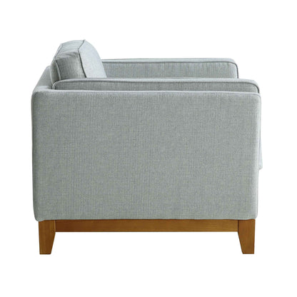 Dipley Sage Fabric Sofa, 1-Seater
