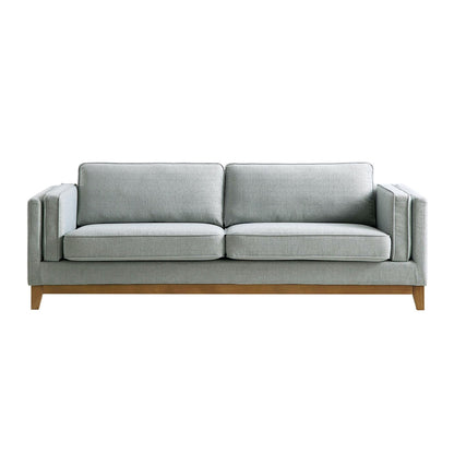 Dipley Sage Fabric Sofa, 3-Seater
