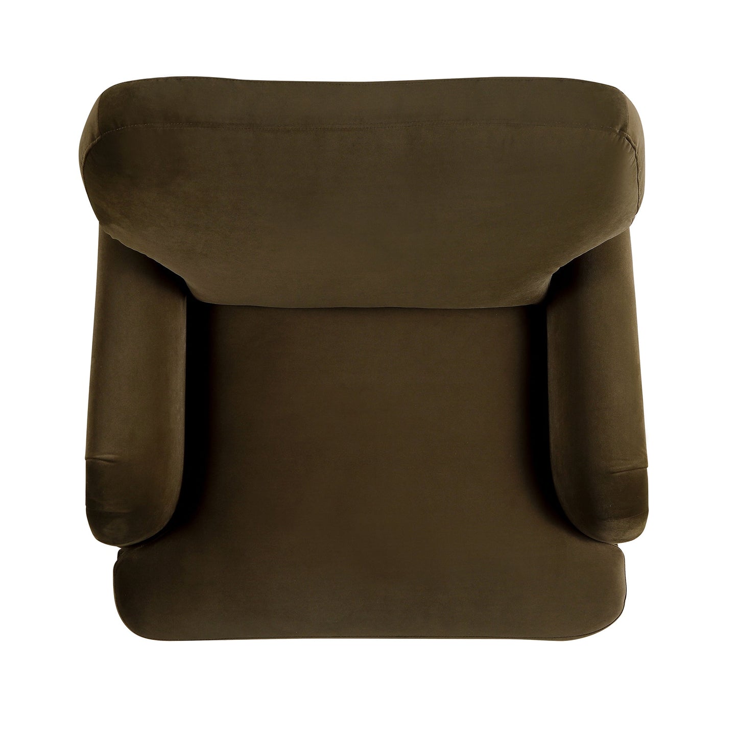 Daphnis Seaweed Velvet Sofa, 1-Seater