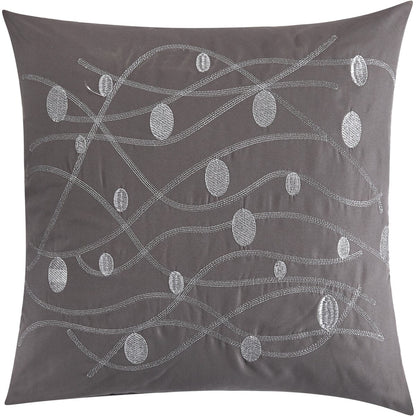 Nanshing Caspa 7 Piece Chic Leaf Design Comforter Set