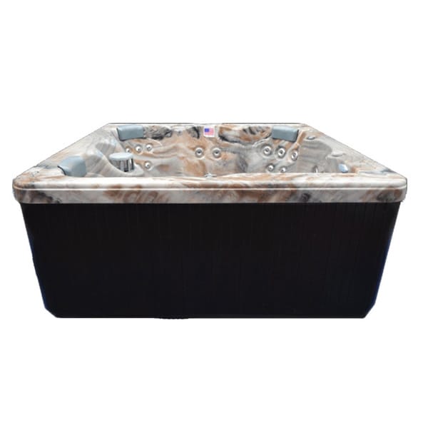 Home and Garden Spas 5-person Hot Tub 51-jet Spa with Ozone System - 80x80x34