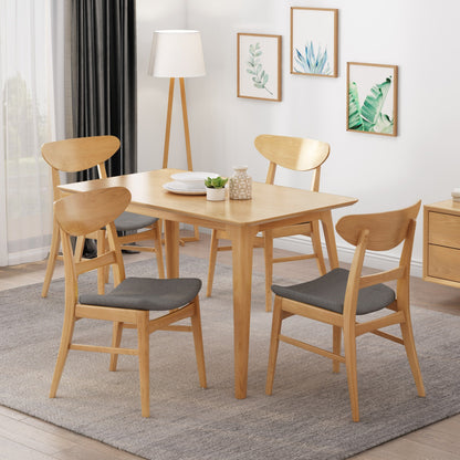 Idalia Mid-century Modern Dining Chairs (Set of 4) by Christopher Knight Home