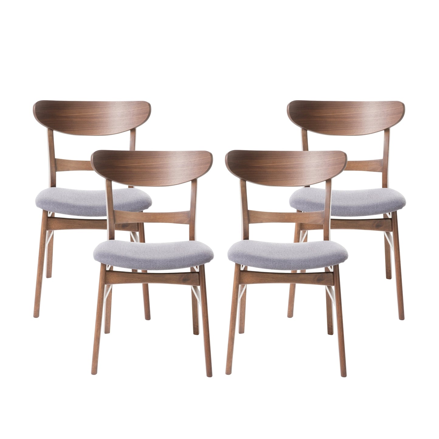 Idalia Mid-century Modern Dining Chairs (Set of 4) by Christopher Knight Home
