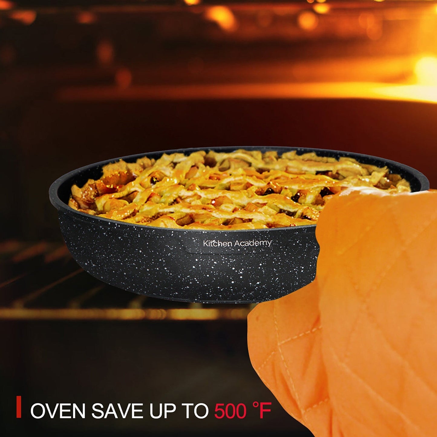 Kitchen Granite Cookware Set, Cooking Pans Set Non-Stick Pots 12/15/30-piece Set