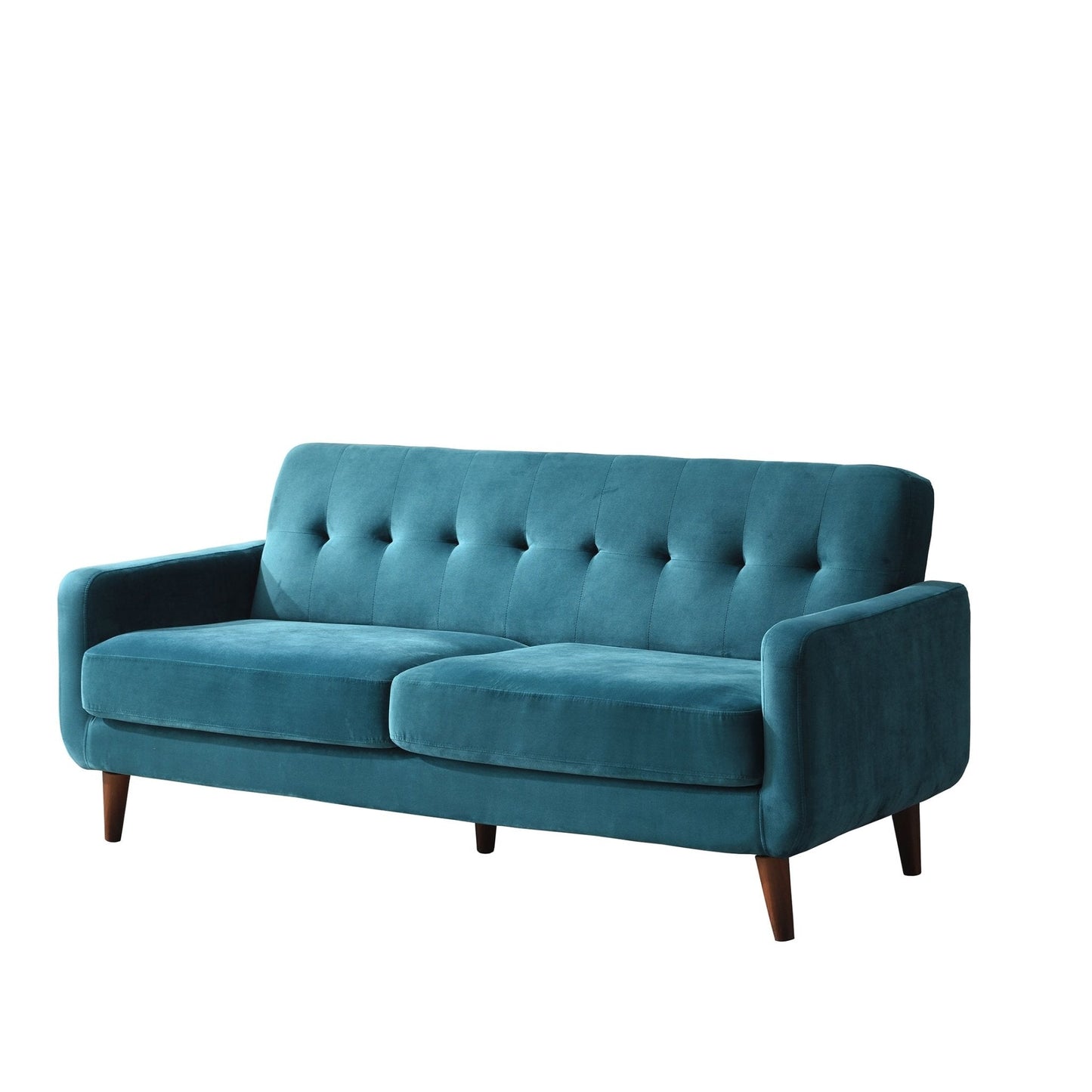 Clarence Sofa Range in Teal Blue Velvet
