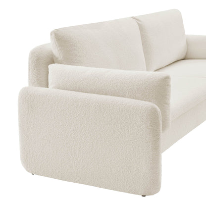 Clapham 3-Seater Ecru Boucle Sofa