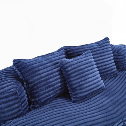 Lazy Sofa Durable Comfort Lounger High Back Bean Bag Chair Couch for Adults and Kids - 2 Seat