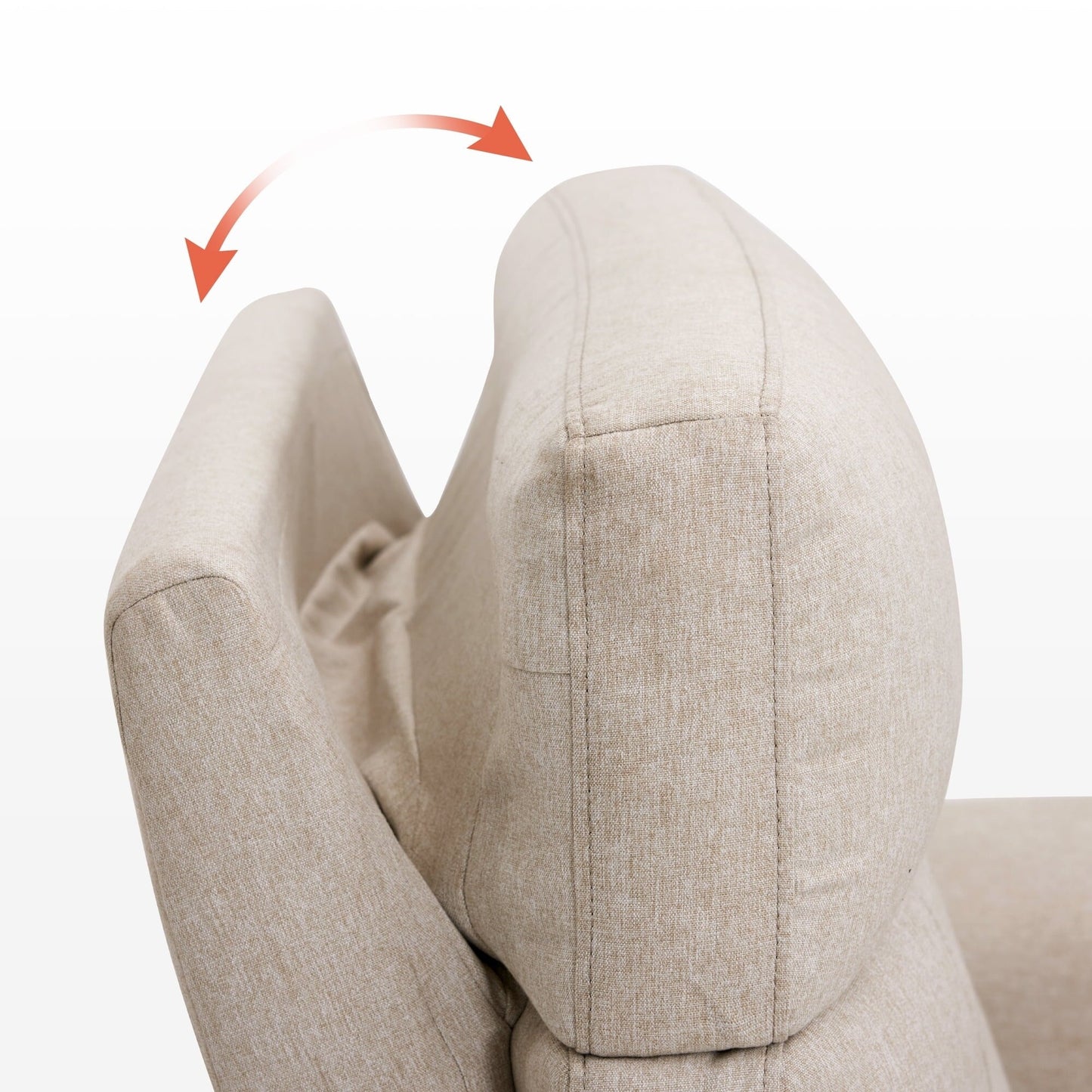 MCombo 60.2 Power Loveseat Recliner Sofa with Massage and Dual Heating, Adjustable Headrest, USB & Type C Port, Fabric