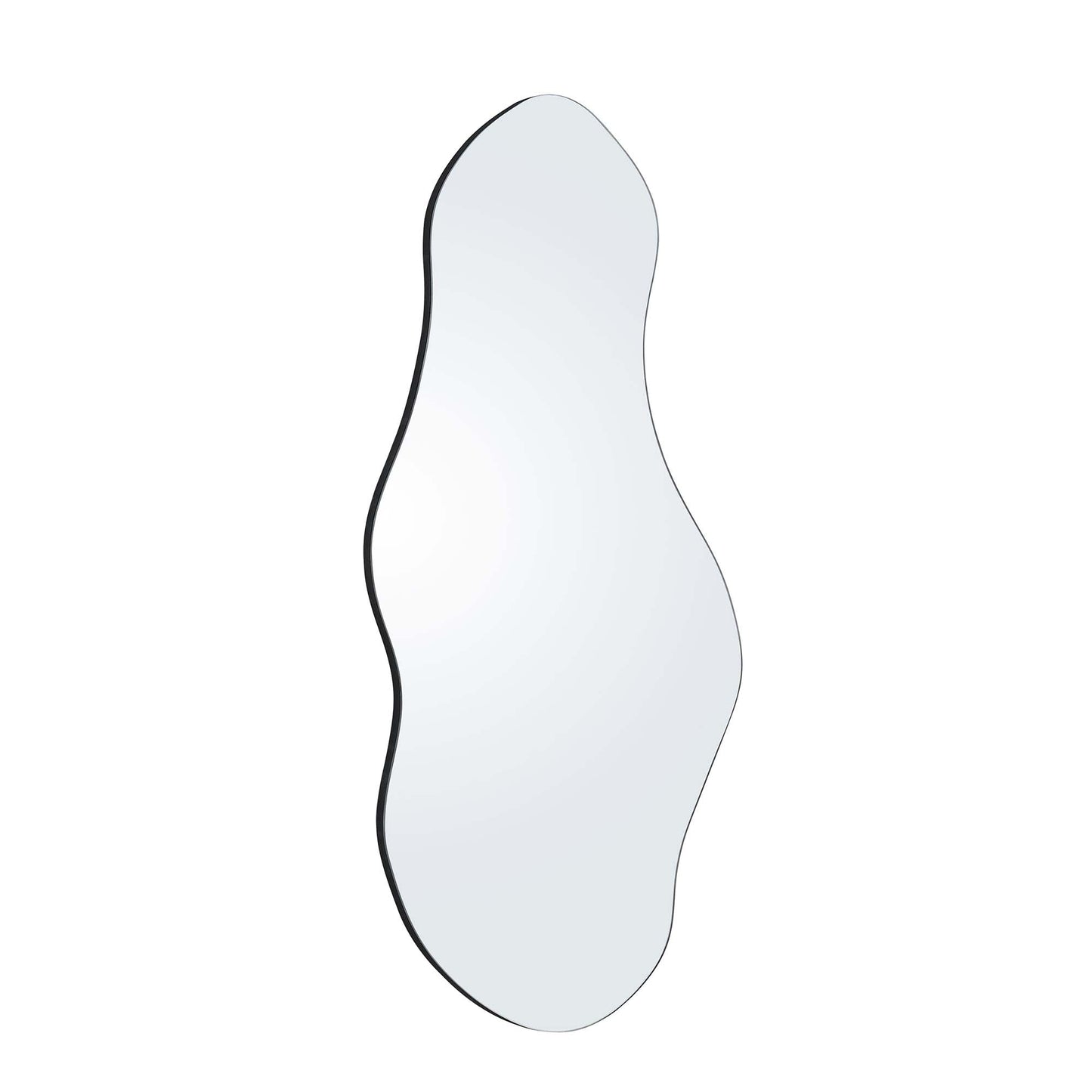 Bala Irregular Shaped Frameless Pond Mirror 100 x 60 cm