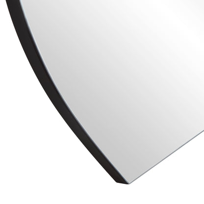 Bala Irregular Shaped Frameless Extra Large Full Length Pond Mirror 180 x 100 cm