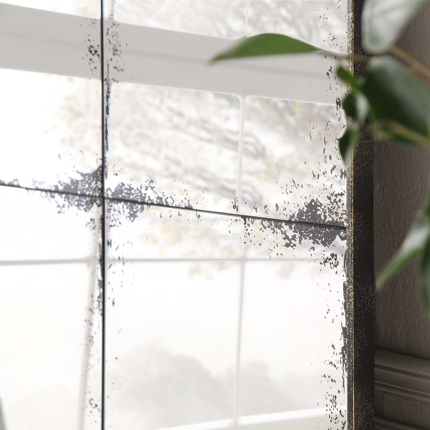 Bibury Antiqued Full Length Mirror Arched 180 x 100 cm