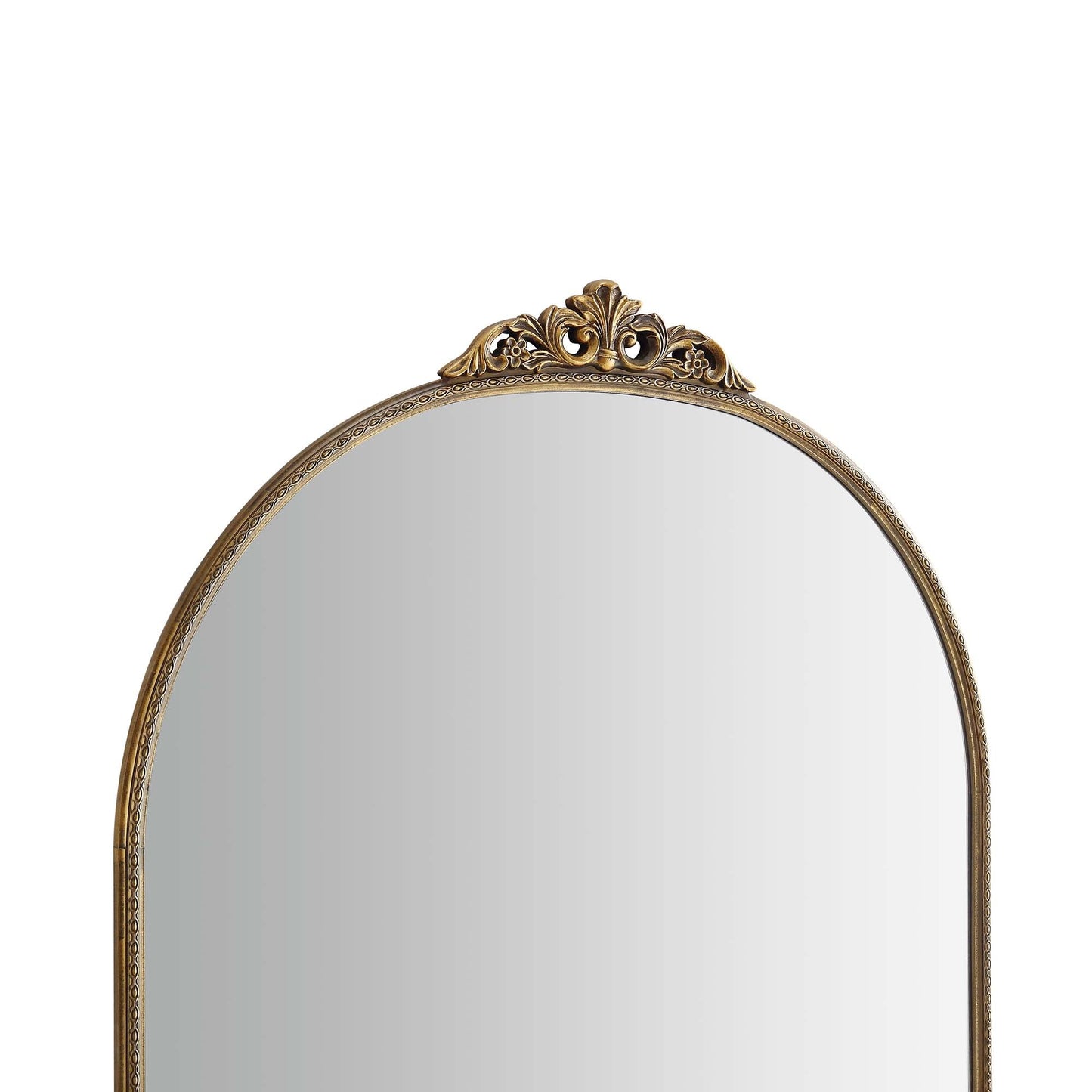 Mirabel Full Length Mirror 186 x 144 cm, Antique Gold Effect