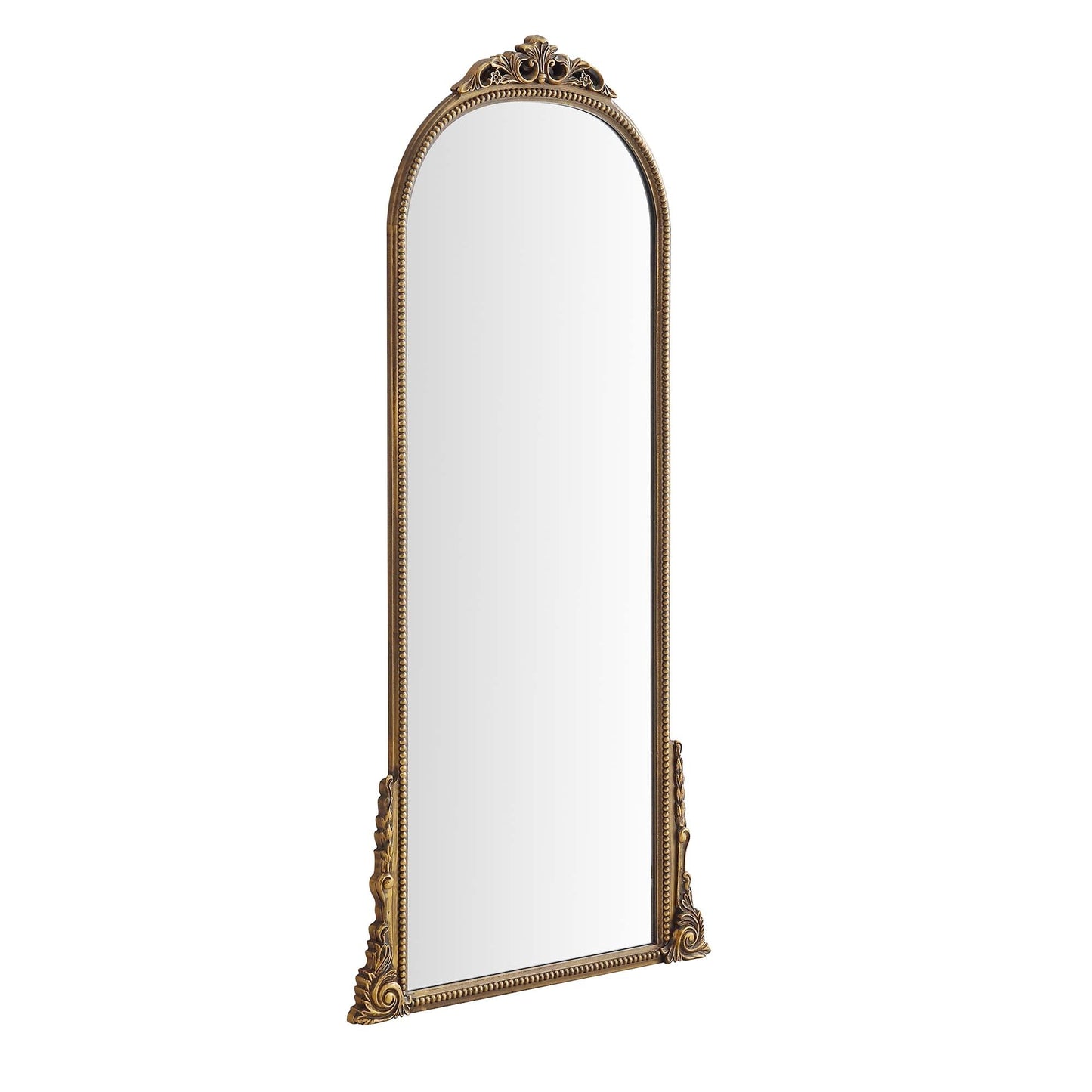 Mirabel Full Length Mirror 150 x 70 cm, Antique Gold Effect