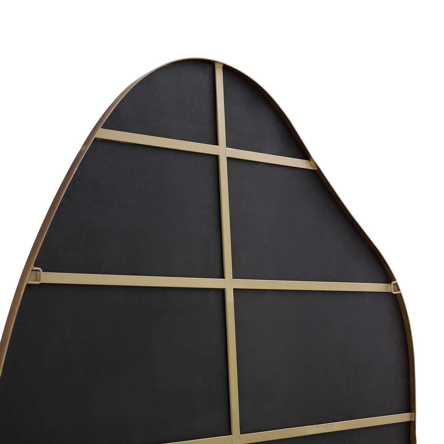 Pavia Irregular Shaped Extra Large Full Length Mirror 160 x 115 cm, Antique Gold