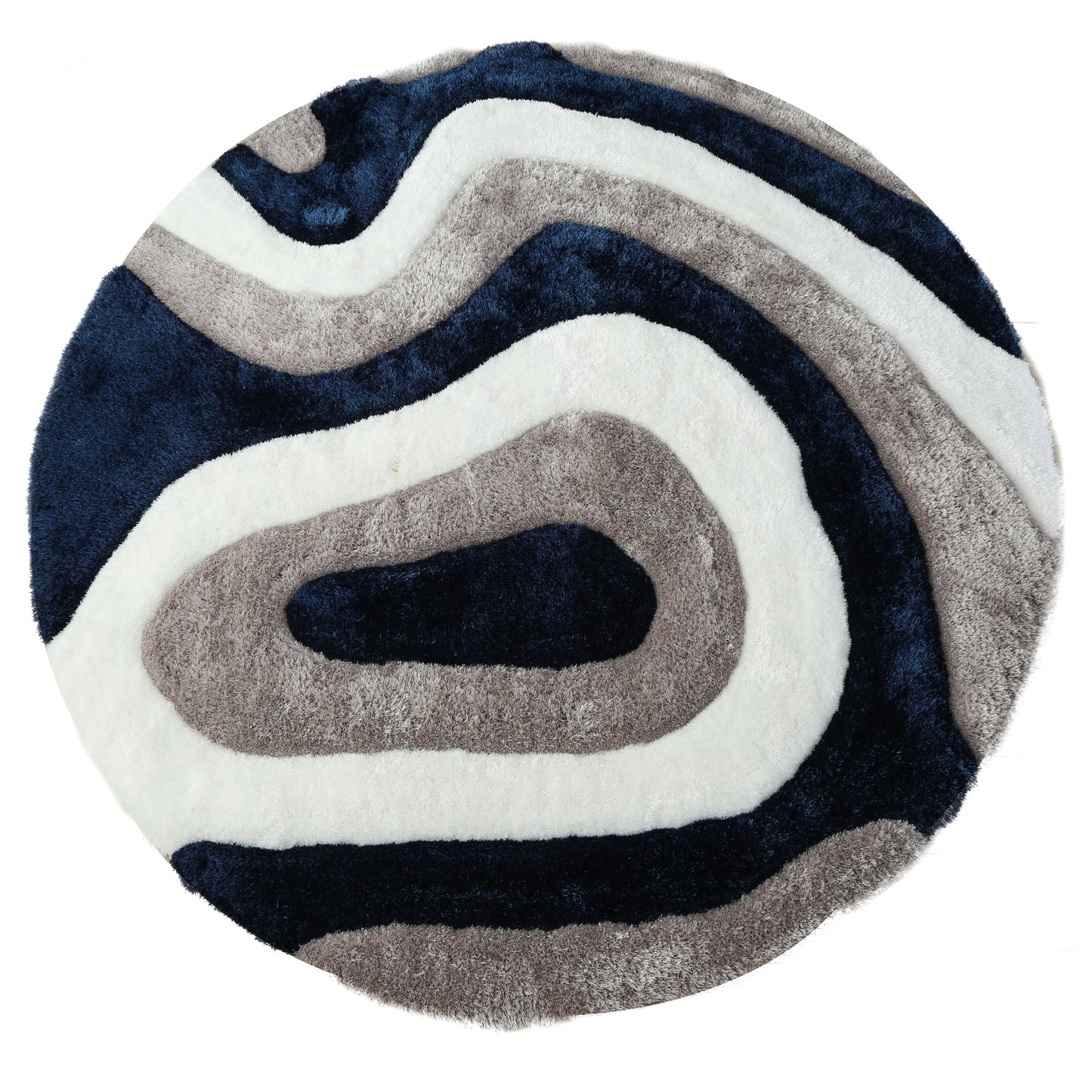 Mateos Shag Abstract Designed Area Rug