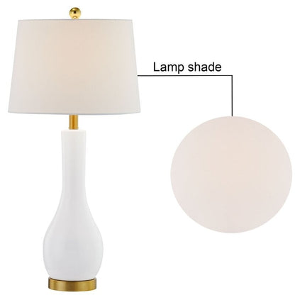 28.5 Ceramic Table Lamp Set with USB (Set of 2)