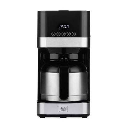 Melitta Aroma Tocco 8-Cup Drip Coffee Maker with Thermal Carafe and Touch Control Display