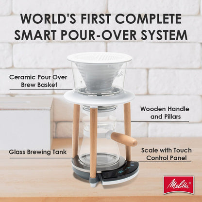 Melitta Senz V Connected Smart Pour-Over Coffee System