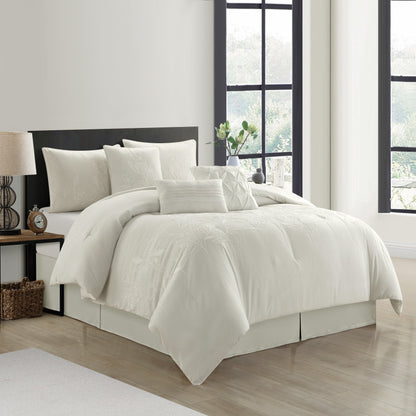 Nanshing Taylor 7 Piece Floral Botanical Comforter Set