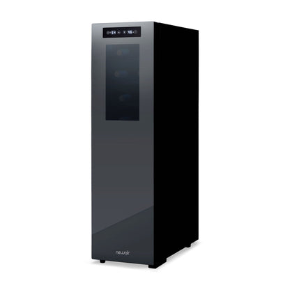 Newair Shadow-T Series Wine Cooler Refrigerator, 18 Bottle Dual Temperature Zone, Freestanding, Thermoelectric, Digital Control