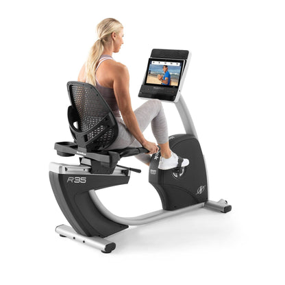NordicTrack Commercial Series R35; iFIT-enabled Recumbent Exercise Bike with 14 Touchscreen