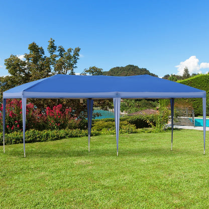 Outsunny Heavy Duty Pop Up Canopy with Sturdy Frame, UV Fighting Roof, Carry Bag for Patio, Backyard, Beach, Garden