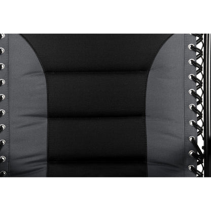 Oversize XL Padded Zero Gravity Lounge Chair Wider Armrest Adjustable Recliner with Cup Holder - N/A