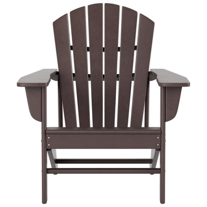 Polytrends Altura Outdoor Eco-Friendly All Weather Poly Patio Adirondack Chair (Set of 2)