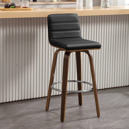 26/29 Faux Leather Swivel Bar/Counter Stools, Set of 2/3