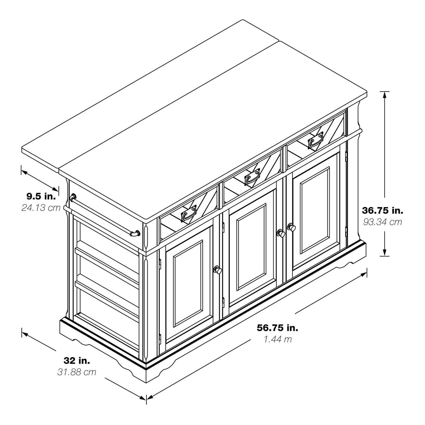 Palisade Kitchen Island