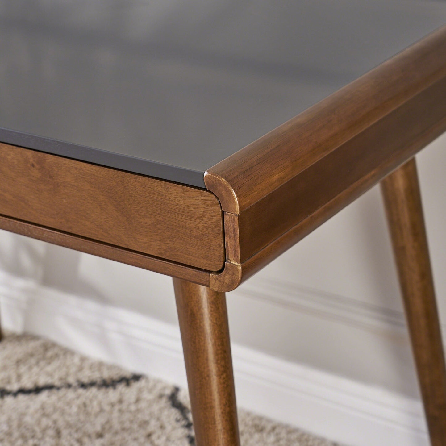 Peninah Faux Rubberwood Writing Desk by Christopher Knight Home