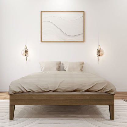 Plank and Beam Full-Size Platform Bed