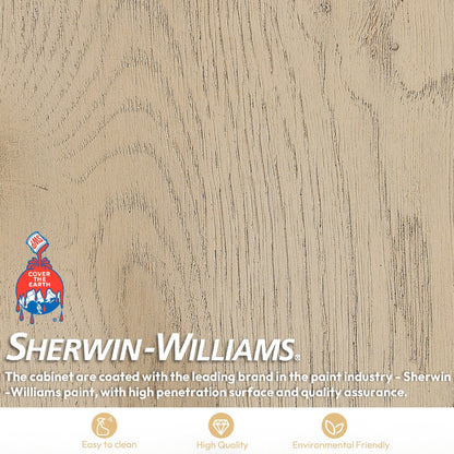 Porto Bath Vanity with White Quartz Stone Top without Mirror