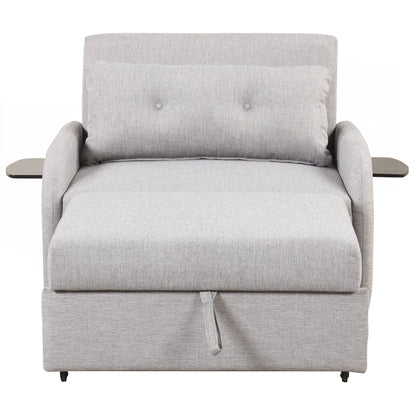 Pull Out Sofa Sleeper 3 in 1 with 2 Wing Table