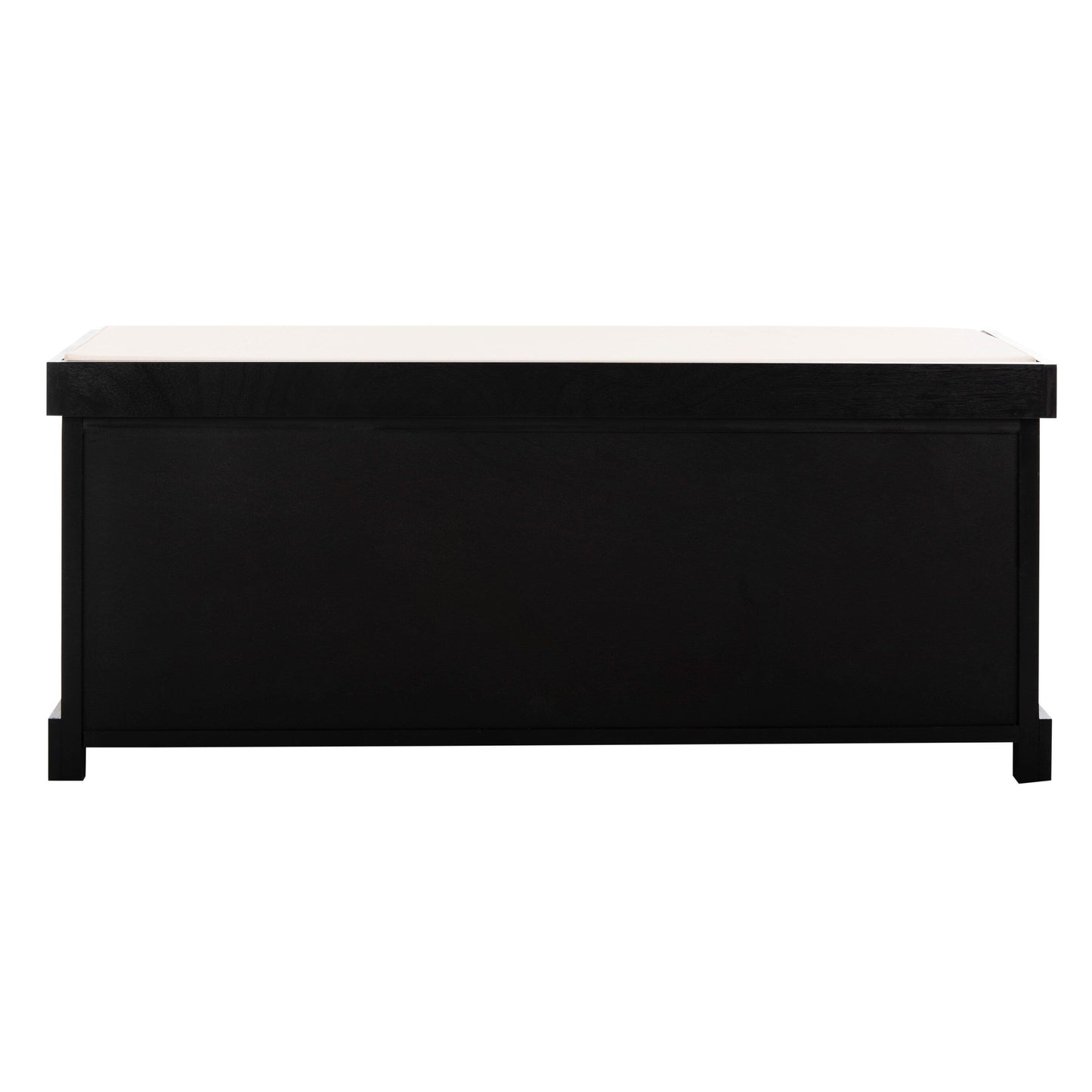 SAFAVIEH Eola Grey/ White Storage Bench - 47 x 16.1 x 19.9 - 47Wx16Dx20H