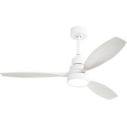 Sofucor 52 Indoor Wood Ceiling Fan Light with Remote, Integrated Light Optional