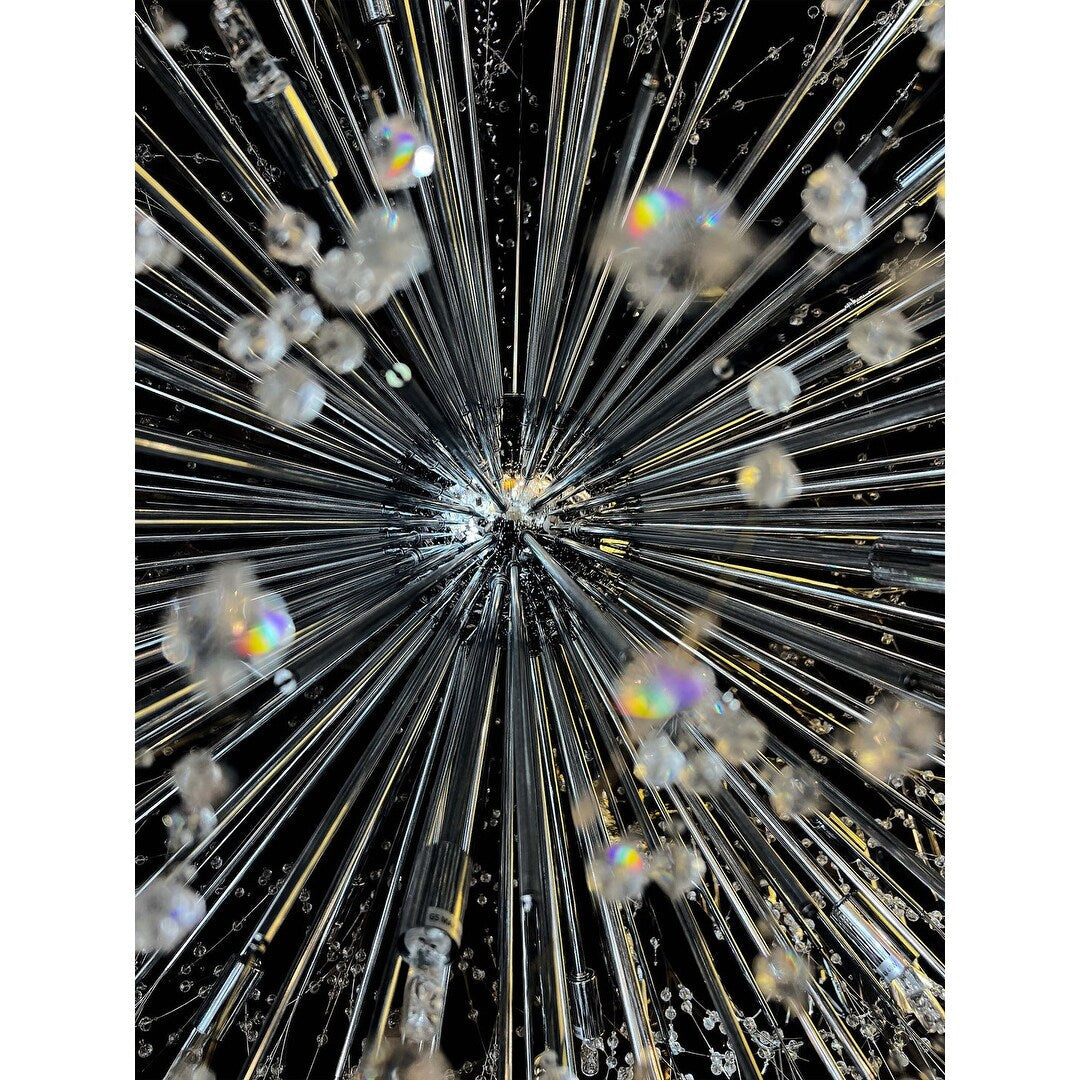 Starburst Chandelier 47 Wide Crystal Lighting Fixture