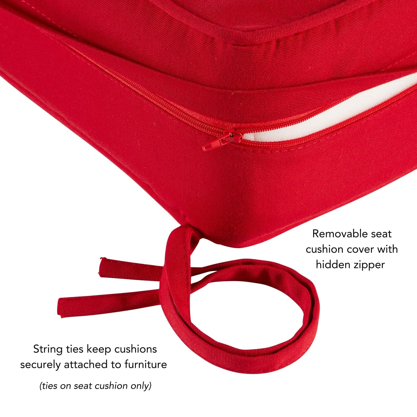 Sunbrella 2-Piece Premium Deep Seat Outdoor Cushion Set