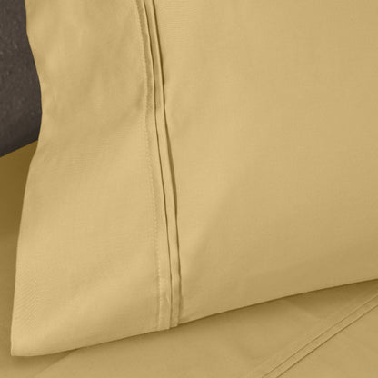 Superior Egyptian Cotton 1200 Thread Count Eco-Friendly Solid Sheet Set