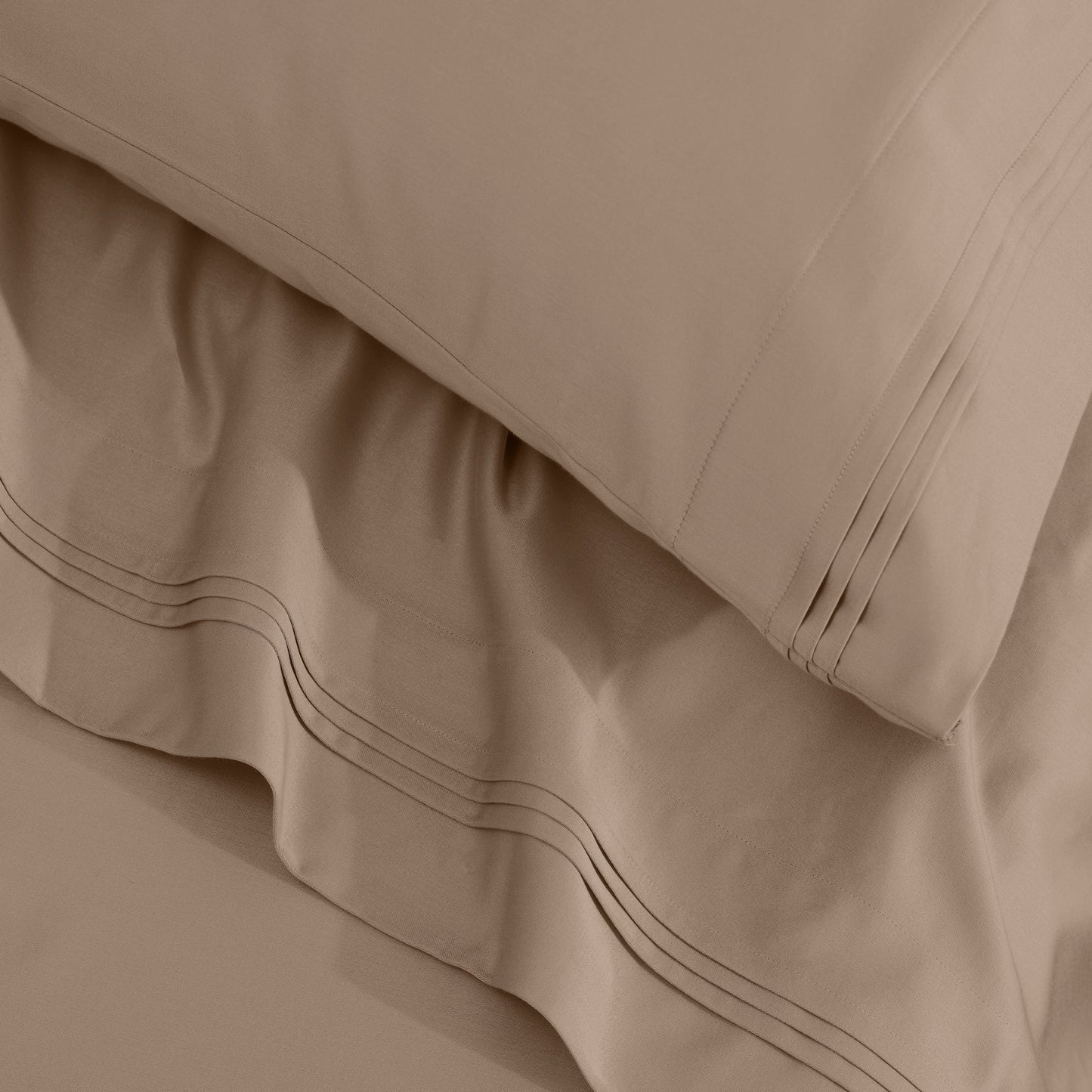 Superior Egyptian Cotton 1500 Thread Count Deep Pocket Solid Sheet Set