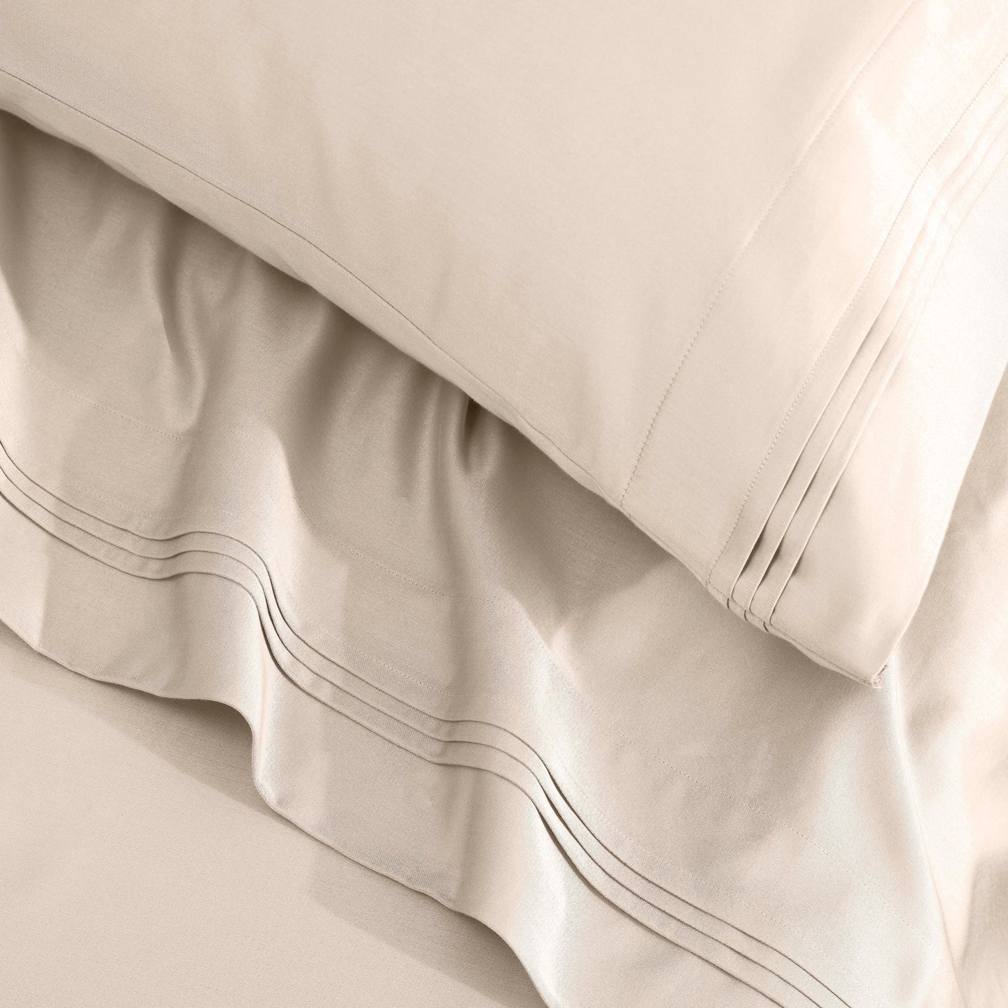 Superior Egyptian Cotton 1500 Thread Count Deep Pocket Solid Sheet Set