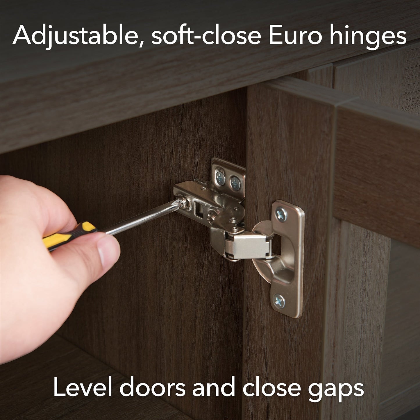 Tillman Rectangular TV Stand for TV's up to 75