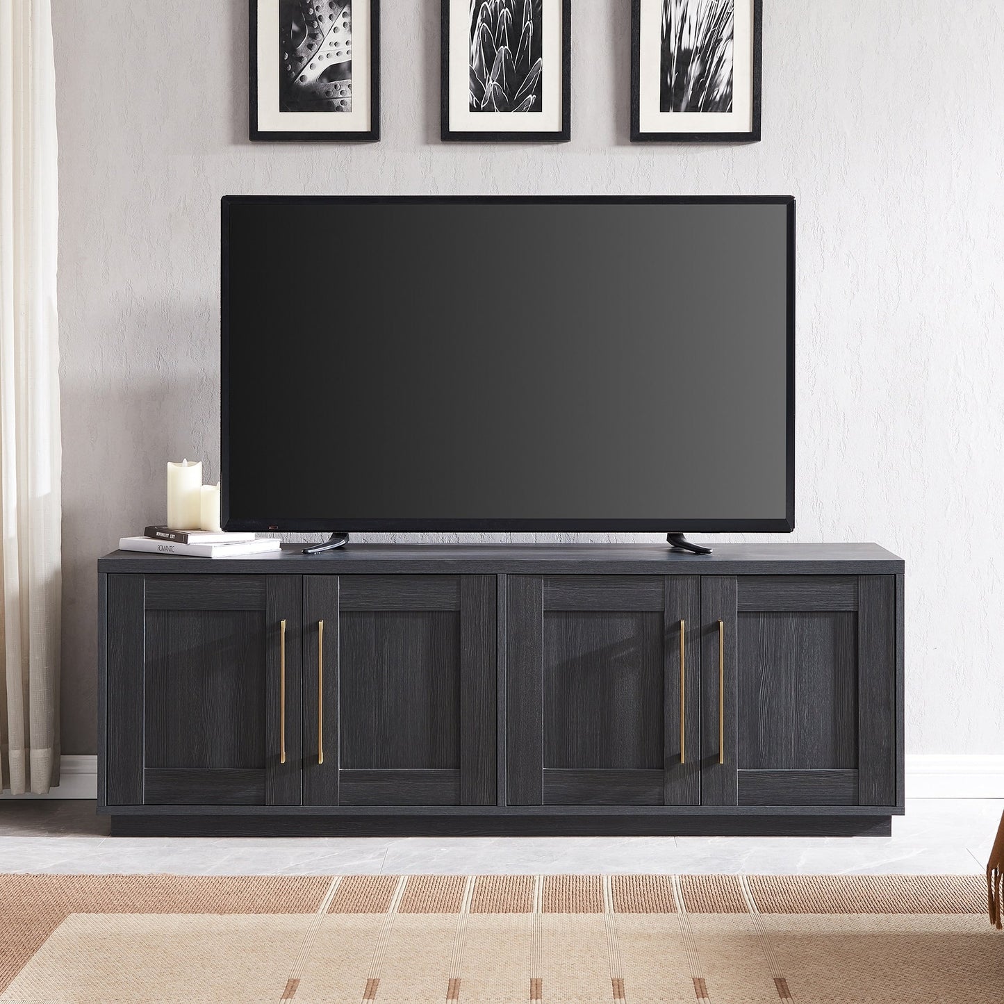 Tillman Rectangular TV Stand for TV's up to 75