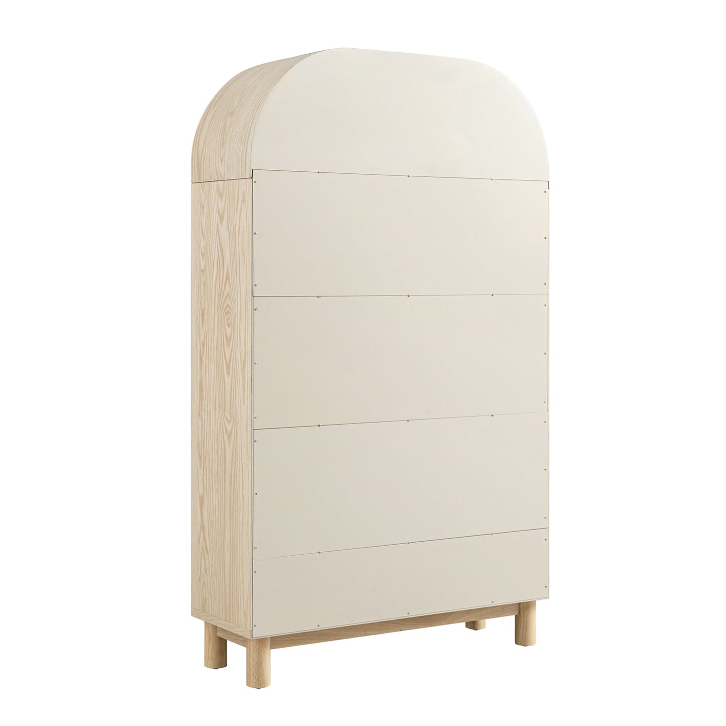 Maude Large Storage Cabinet, Natural Ash