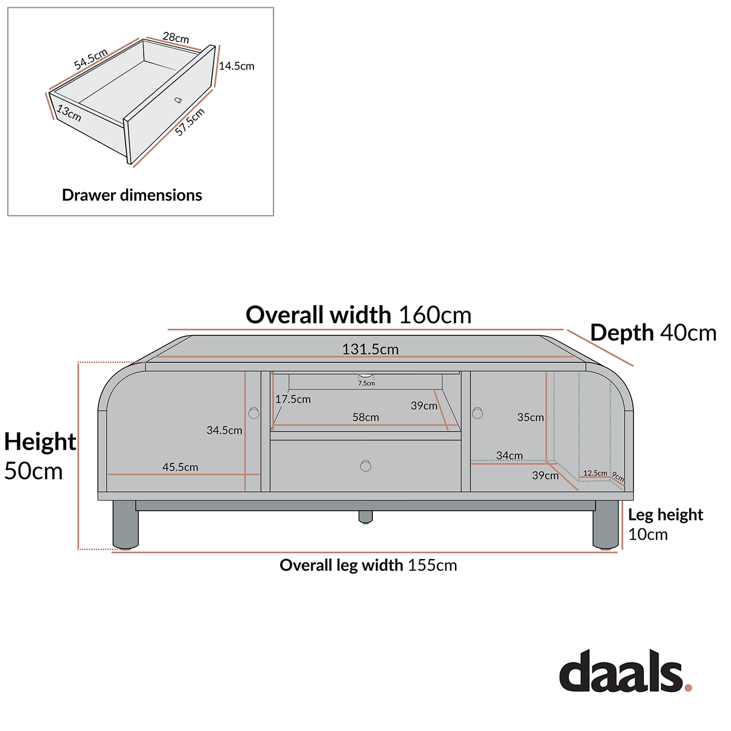Maude TV Unit, Natural Ash with Raffia