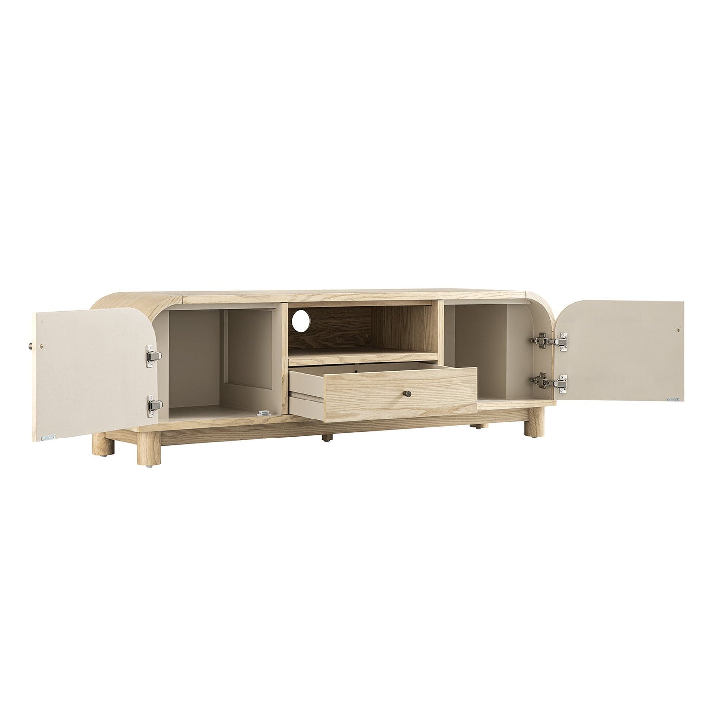 Maude TV Unit, Natural Ash