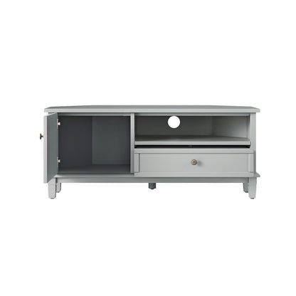 Chantilly Mid Grey Corner TV Unit