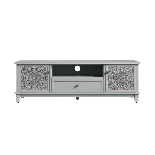 Chantilly Mid Grey 150cm Wide TV Unit
